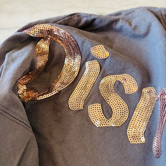 Disneyland spirit jersey rose gold sequins - Picture 2 of 5